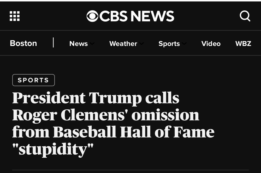 Question: Will Barry Bonds receive the same amount of support from Trump?