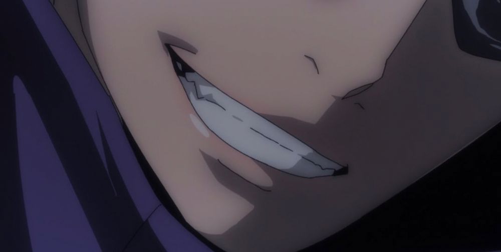 screenshot of gojo’s lips 
