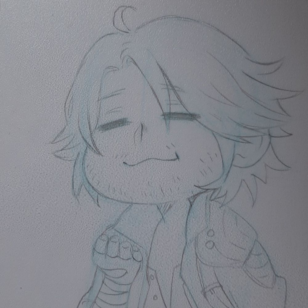 chibi doodle of dante from devil may cry
