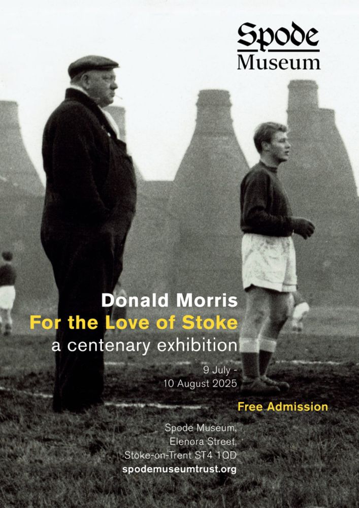 Really impressive photography exhibition at the @spodemuseum.bsky.social showing the collection of Stoke-on-Trent photographer Donald Morris which stretch back to the 1950s and are a wonderful guide to the social and economic history of the city and its change over time.