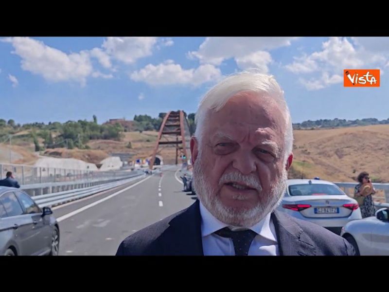 Inaugurato il Ponte ad arco San Giuliano di Anas lungo la nuova SS 640 a Caltanissetta - Il video