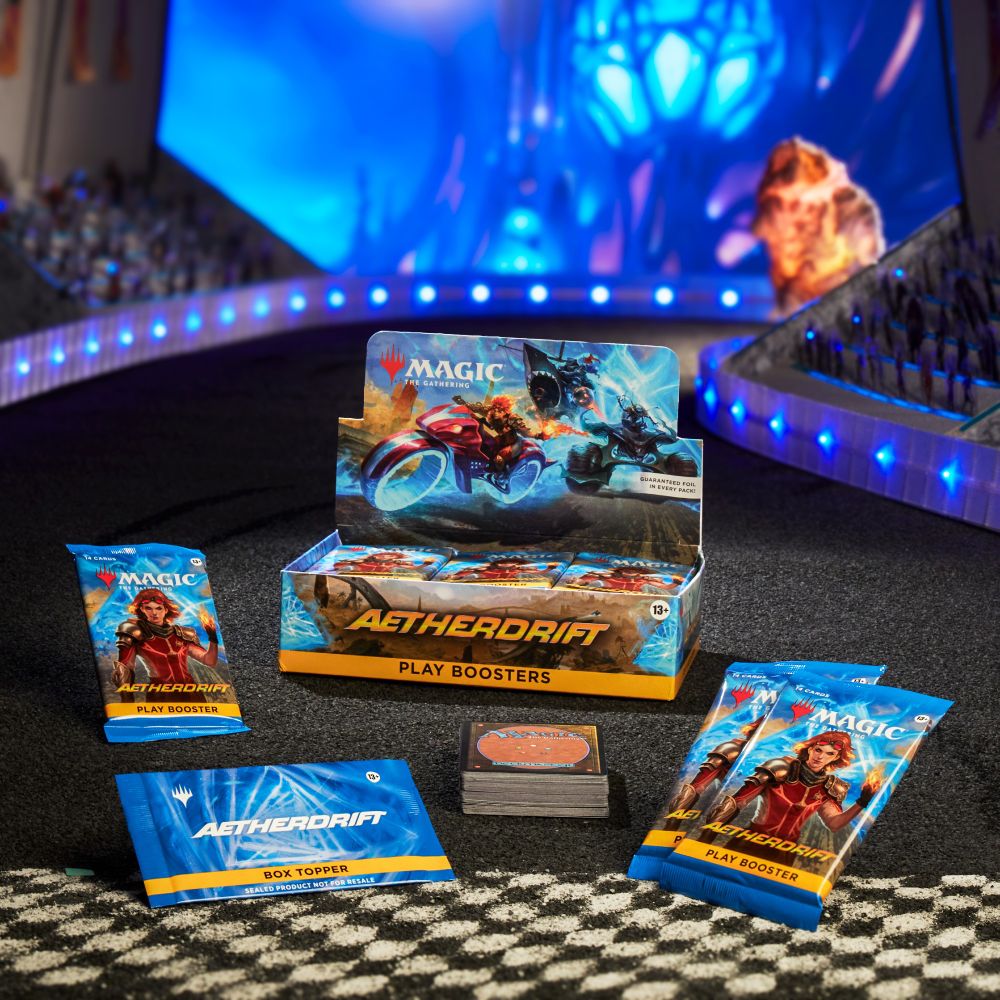 Magic the Gathering Aetherdrift Play Booster Box and packs