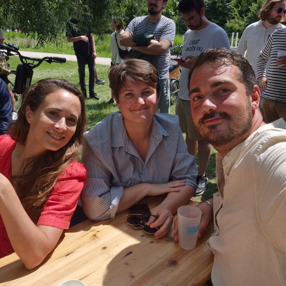 Portrait à 3 de Clémence Guetté, Elsa Moutet et Maxime da Silva