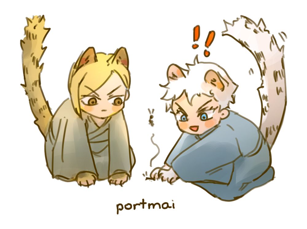 Nanami and Gojo
