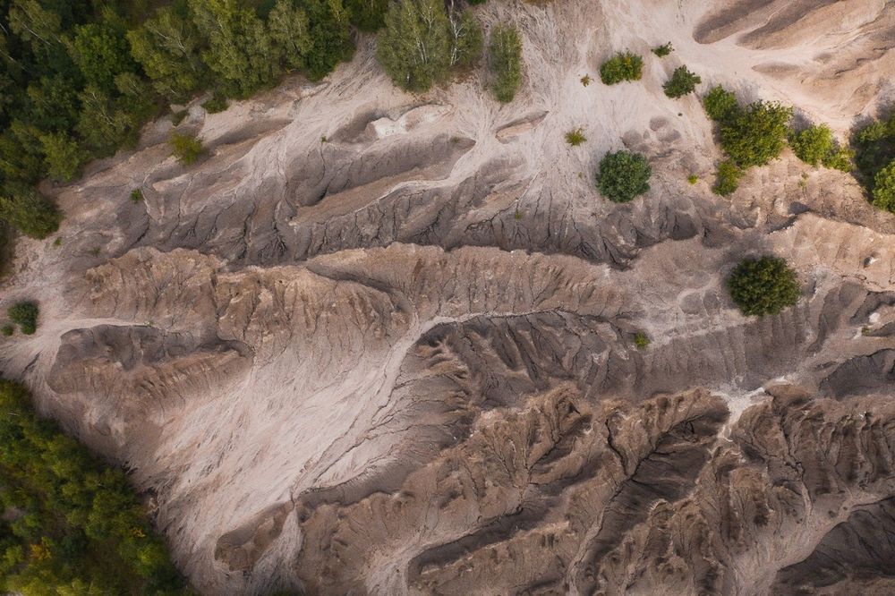 Braunkohle-Tagebau-Folgelandschaft © Maximilian Beyers