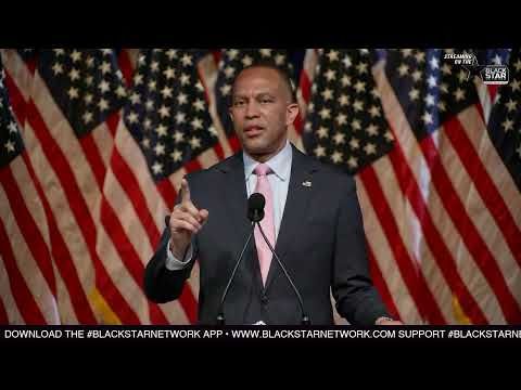 LIVE! Leader Hakeem Jeffries Address on Donald Trump's First 100 Days