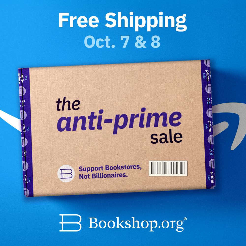 Free Shipping Oct. 7 & 8 at Bookshop.org.