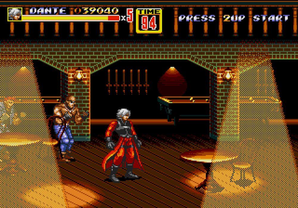 Streets of Rage 2: Featuring Dante from the Devil May Cry™ Series