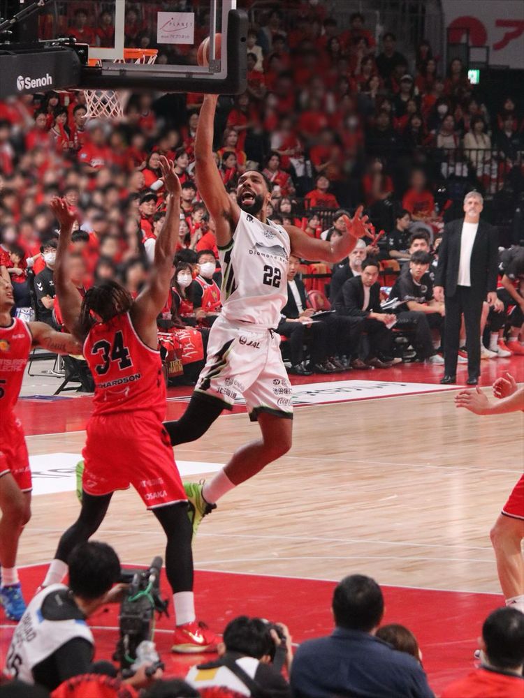 レバンガ北海道ジャリル・オカフォー選手