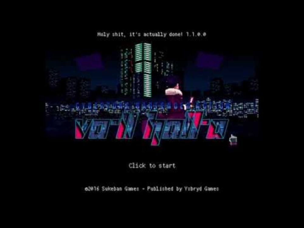 VA-11 Hall-A : Intro