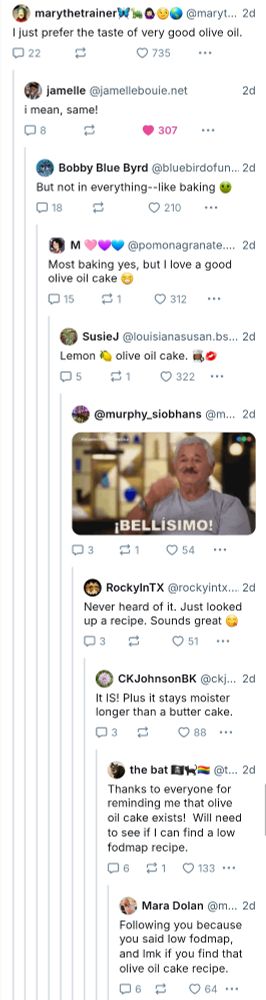 Post about seed oil that turned into a celebration of olive oil cake 