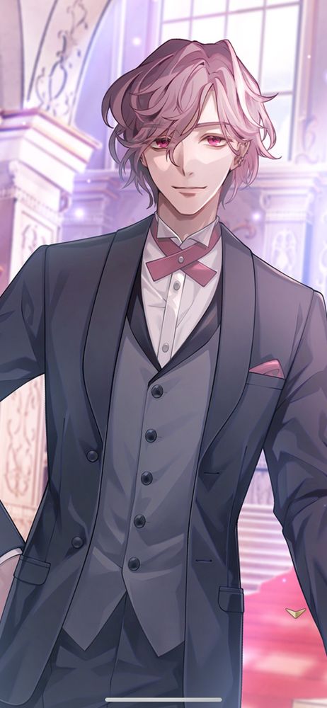 liam evans from ikemen villains in the midnight vows collection event 🖤🥀