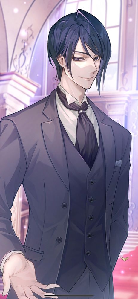 alfons sylvatica from ikemen villains in the midnight vows collection event 🖤🥀