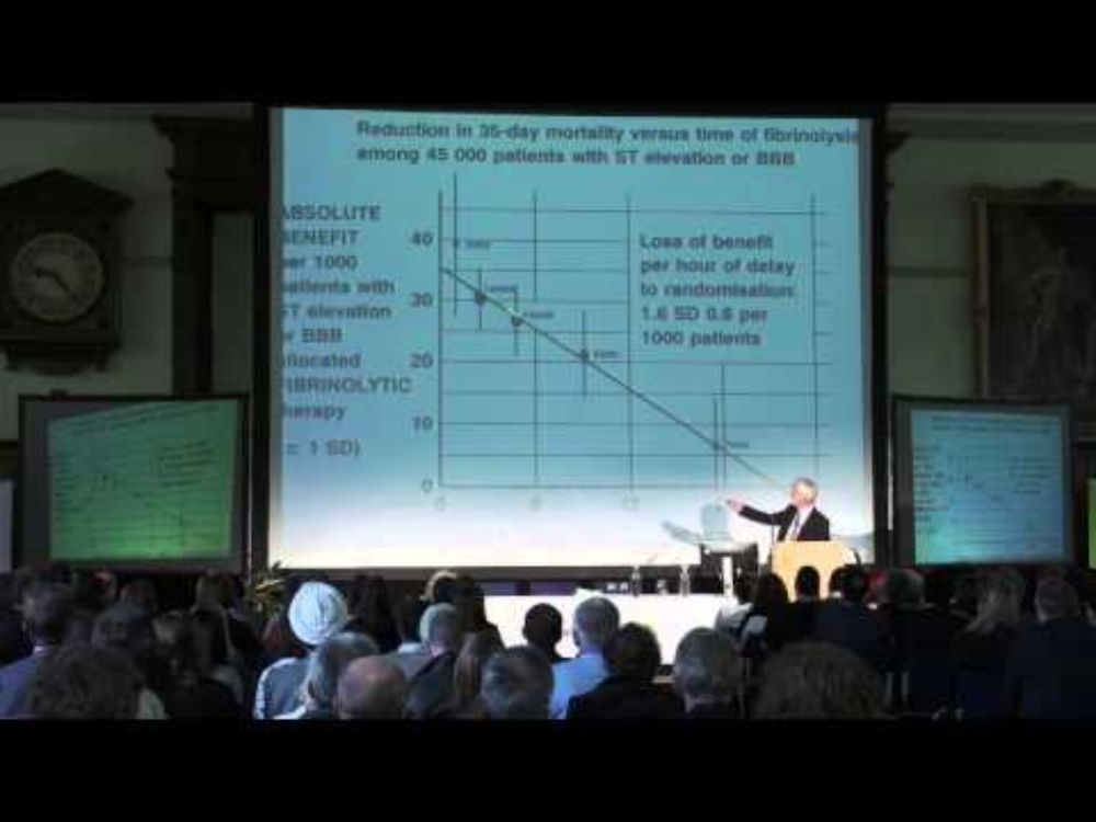 Richard Peto - Large-scale randomised evidence: how will it inform clinical practice?