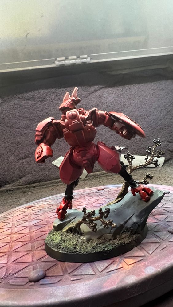 Party painted Farsight miniature 