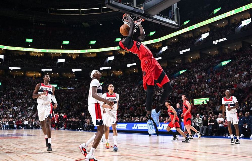 Les Raptors défont les Wizards 125-98 à Montréal