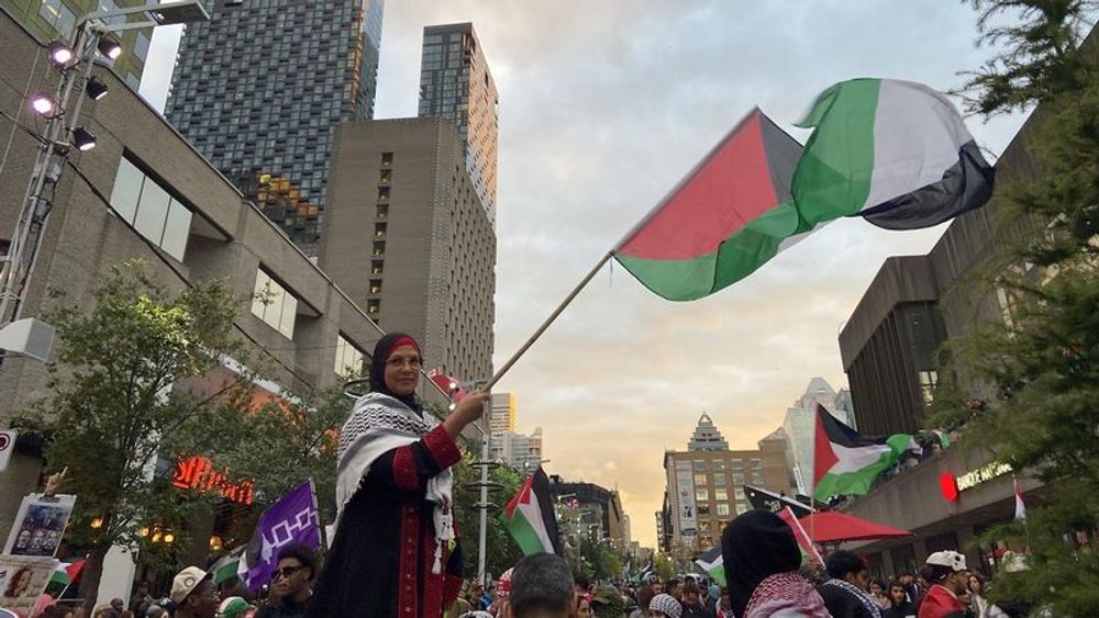 Des manifestations dans le calme, un an après le 7 octobre