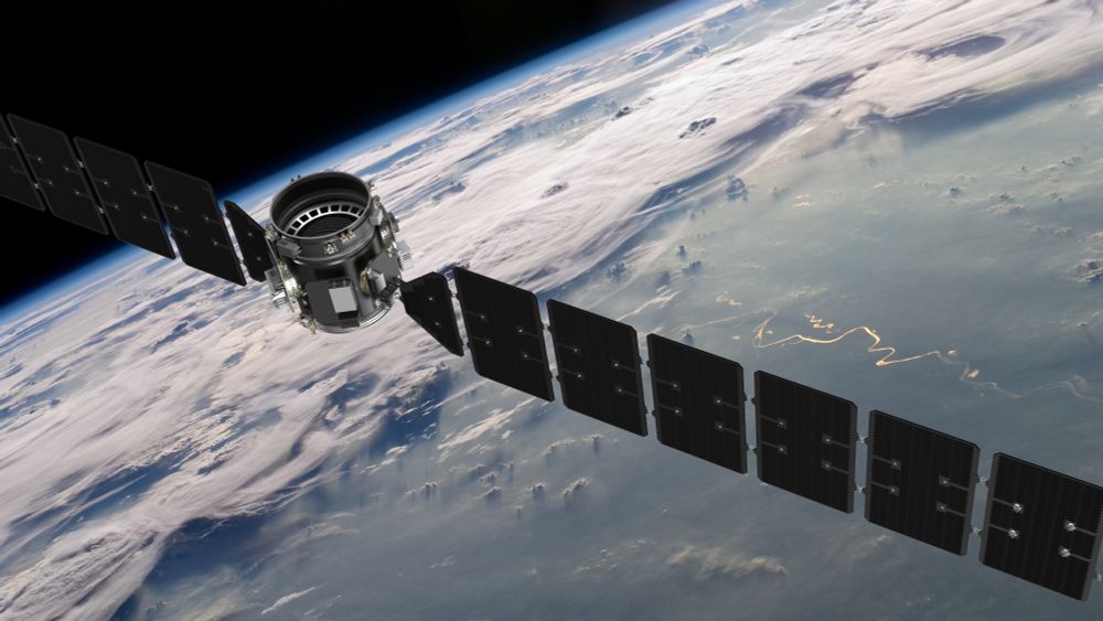 Artist's impression of the RISE spacecraft