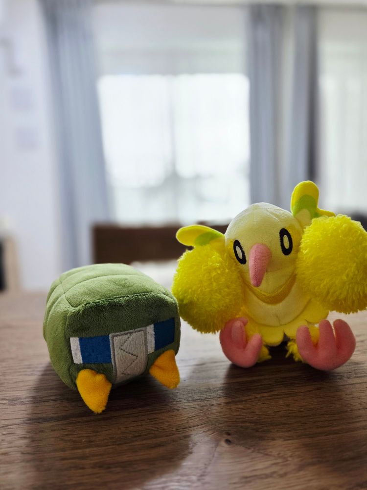 Pokémon fit 
デンヂムシ
オドリドリ(ぱちぱちスタイル)