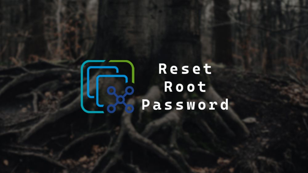 Reset VMware vCenter Root Password