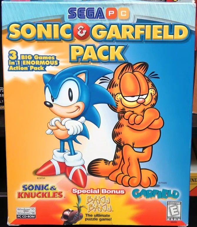 Sonic & Garfield Pack