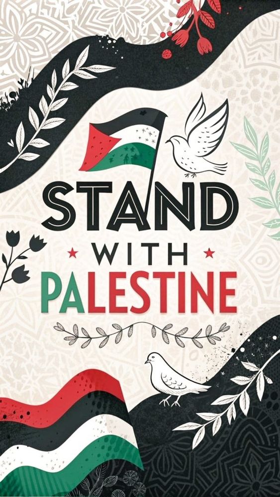 I stand with Palestine 