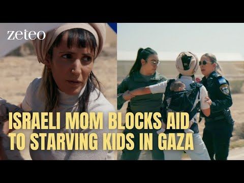 This Israeli Mother Has Made it Her Mission To Block Aid to Starving Babies in Gaza