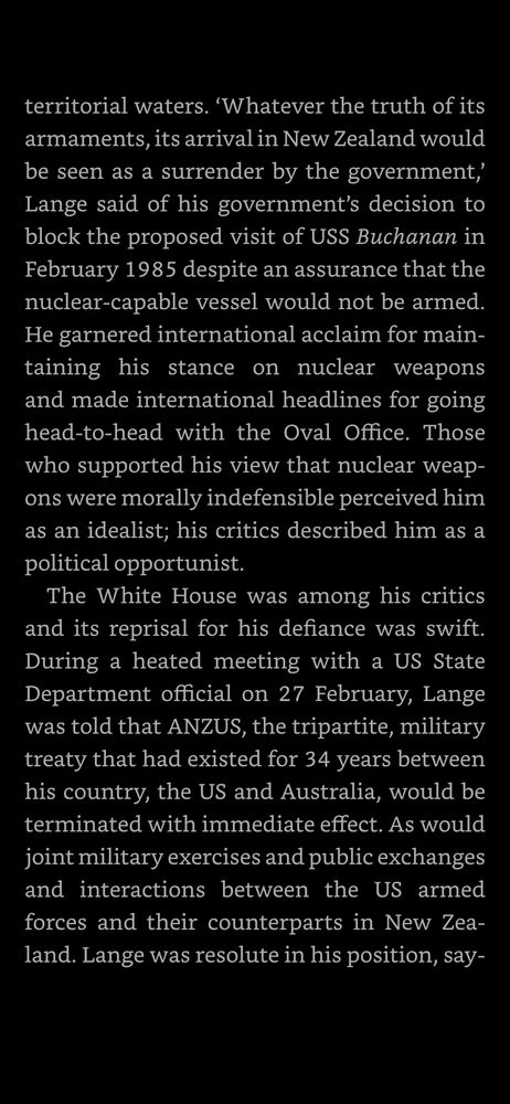 The Secret History of the Five Eyes - Richard Kerbaj (2025): New Zealand in the 80’s