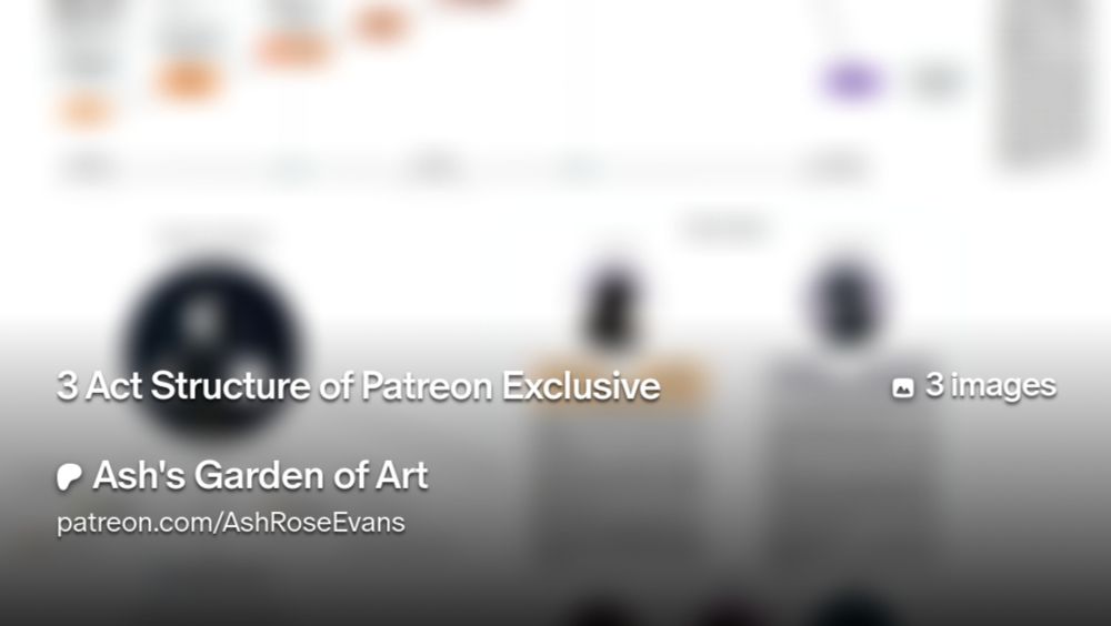 3 Act Structure of Patreon Exclusive | Ash's Garden of Art