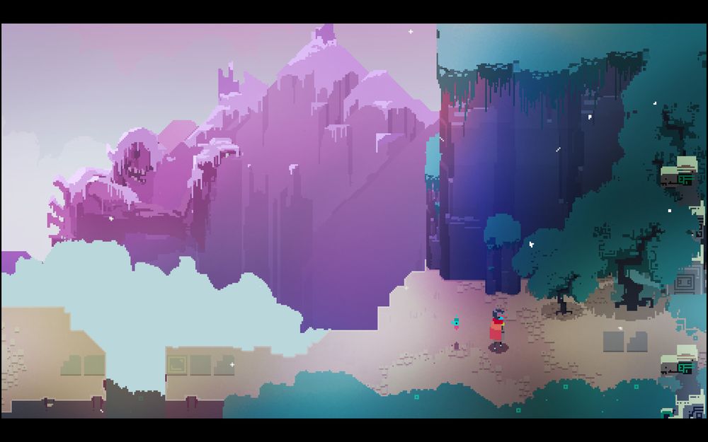 Screenshot aus dem Spiel "Hyper Light Drifter"