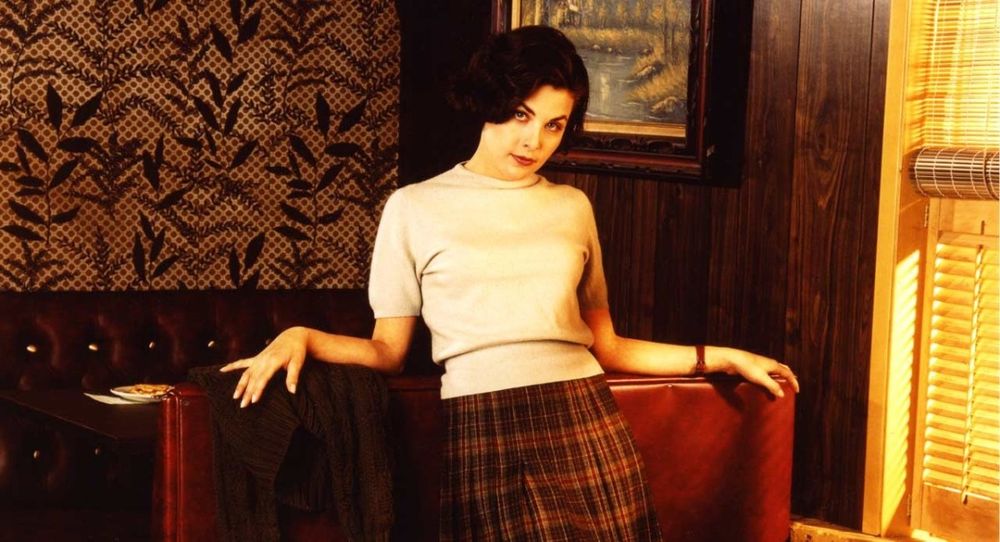 Ein Foto des Twin Peaks Charakters Audrey