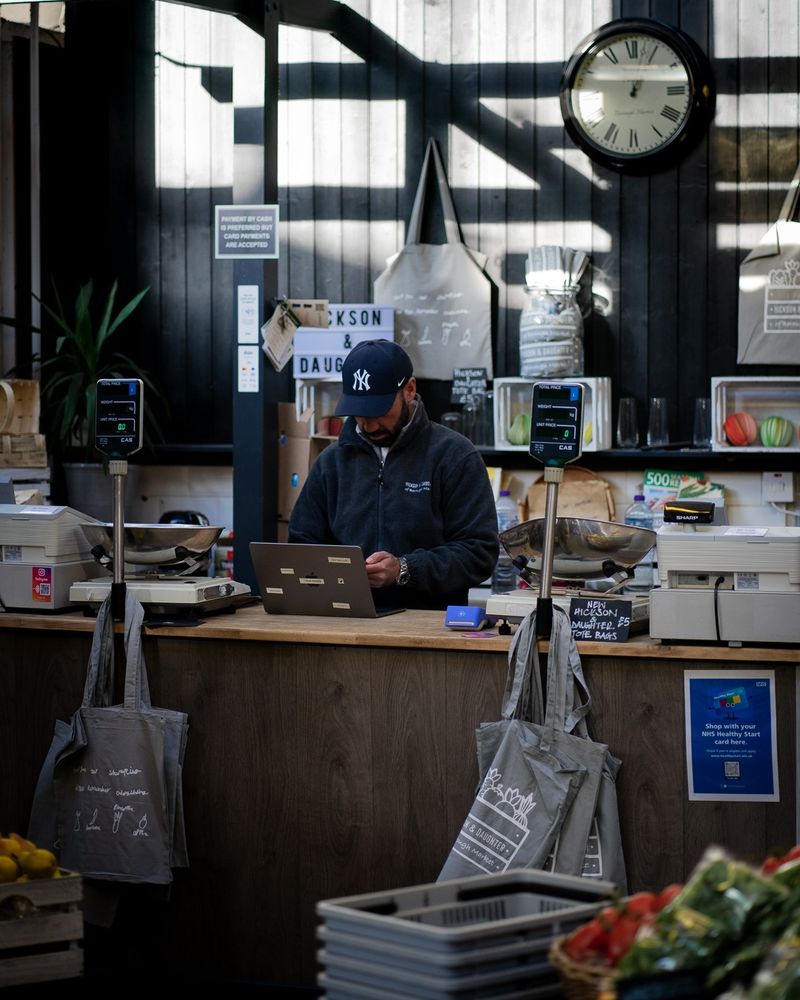A picture of a London Shop