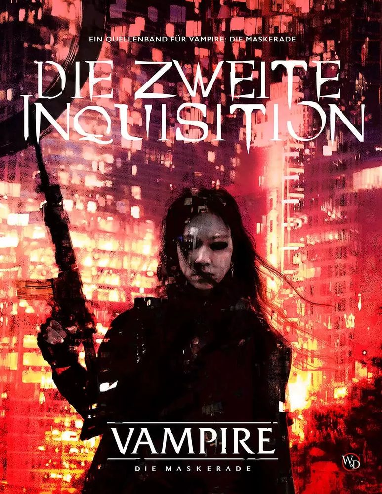 Cover des Vampire The Masquerade Erweiterungsbands "Zweite Inquisition"