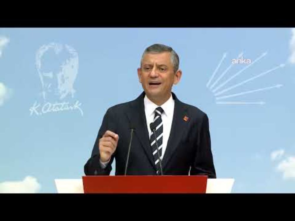 Özgür Özel'den CHP'li belediyelere yönelik son operasyonlara ilişkin açıklama