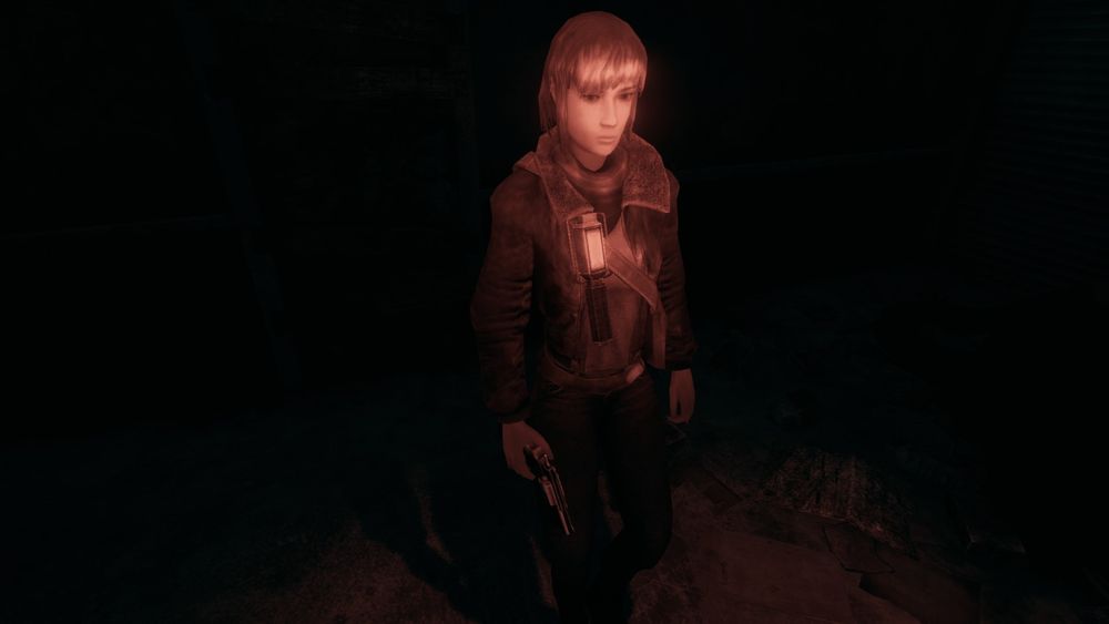 Hollowbody game screenshot, Mica under red light