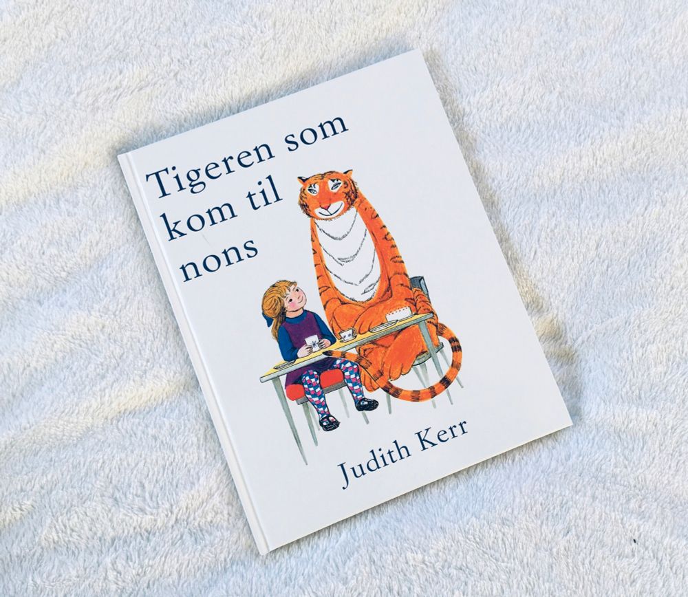 The Norwegian translation of The Tiger Who Came to Tea by Judith Kerr