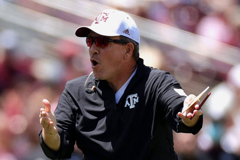 Jimbo Fisher's Texas A&M slide from title dreams to 'stuck in neutral'