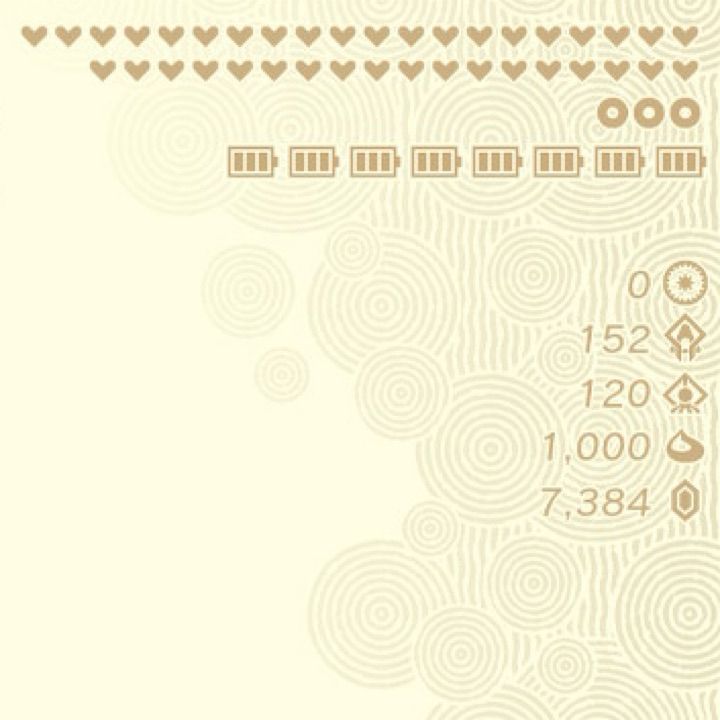 Tears of the Kingdom loading screen showing completed counters for shrines, lightroots, and korok seeds