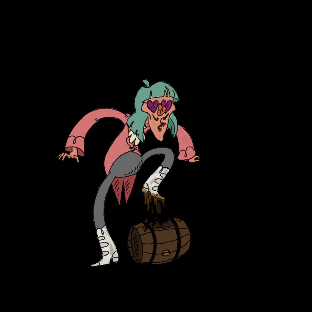 This is my OC Felonious from Nauti Buoys.