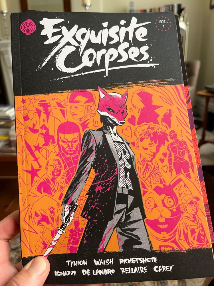 Cover of Exquisite Corpses trade paperback from Image Comics