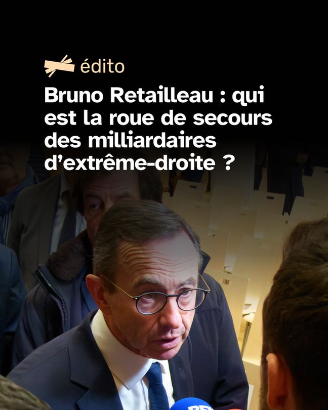 Edito

Bruno Retailleau : qui est la roue de secours des milliardaires d'extrême-droite ?