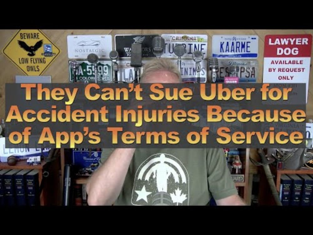 They Can’t Sue Uber for Accident Injuries Because of App’s Terms of Service