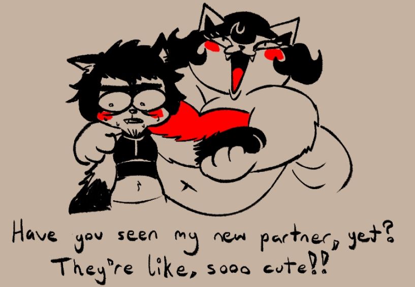 Catty Cattenheimer introduces us to her cute, petite partner.