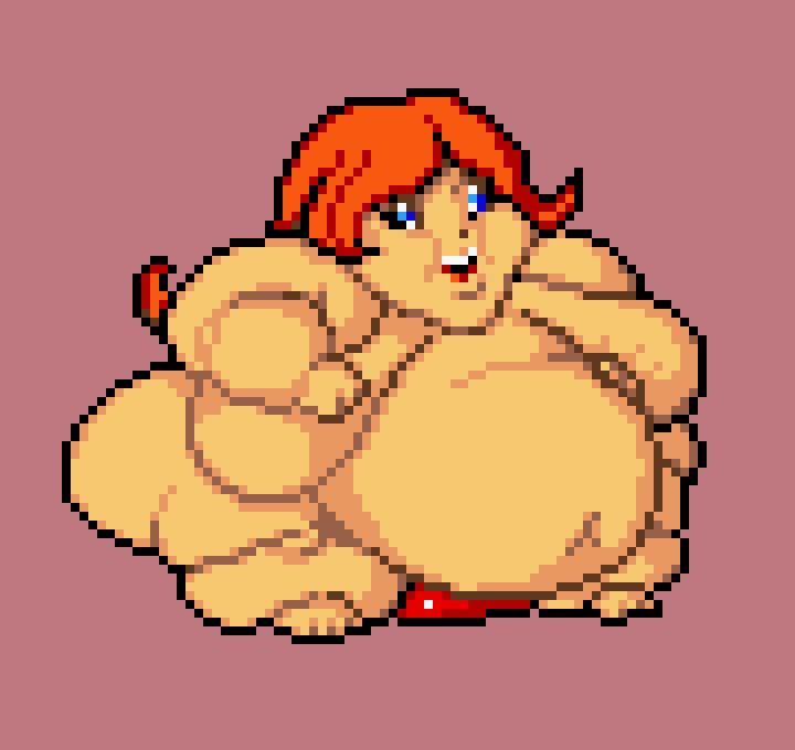 This is a very obese Mona. This was made the same day as I uploaded it.