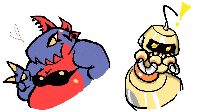 I had initially designed the Galboros lady about a year ago or so, and hadn't really thought about it again until recently, and the Dubior lady's inception came shortly after I redesigned Galboros this year.