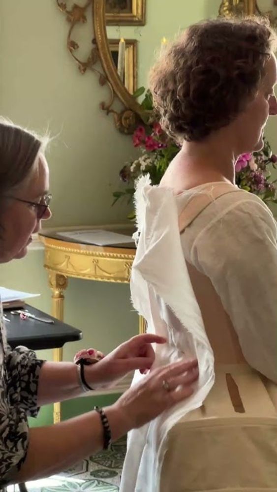 Ramsay Exhibition: making the replica dress