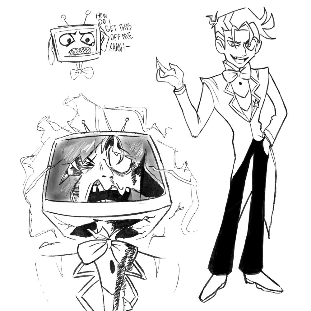 Vincent death screencap redraw and fanart.