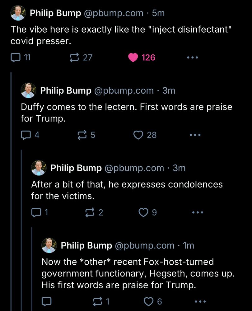 Text quotes from Trump presser via Phillip Bump, WaPo