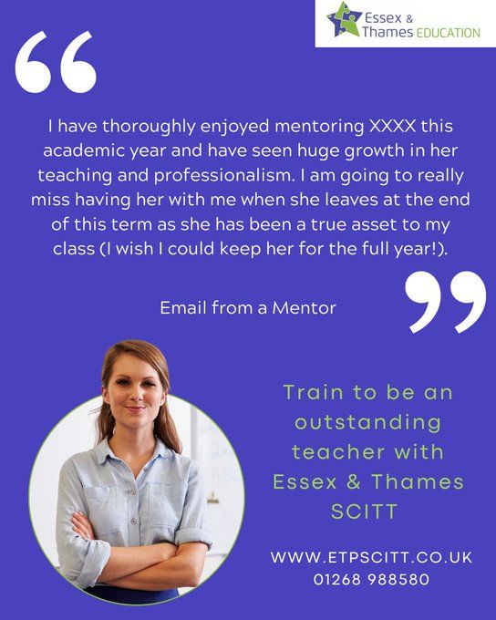 I have thoroughly enjoyed mentoring XXXX this academic year and have seen huge growth in her teaching and professionalism. I am going to really miss having her with me when she leaves at the end of this term as  she has been a true asset to my class. 