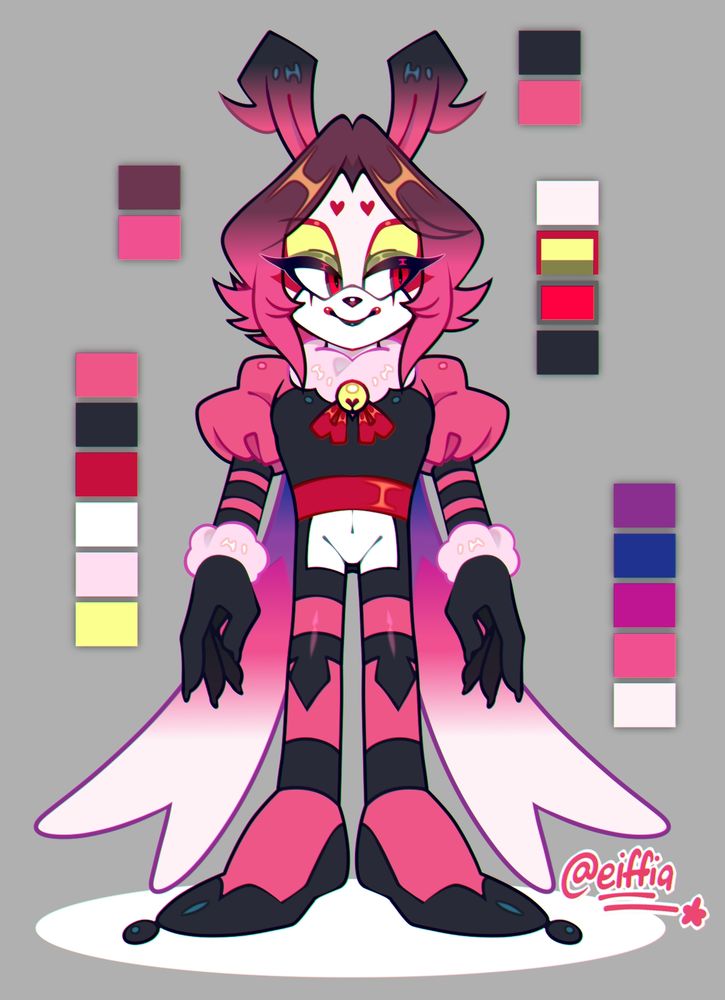 Valentine but as a Moth! ✨ 